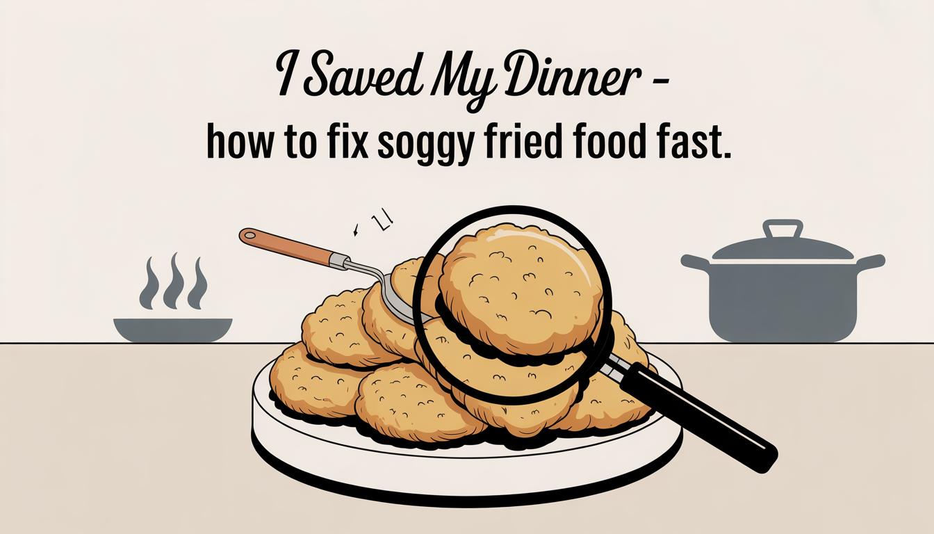 I Saved My Dinner | How to Fix Soggy Fried Food Fast